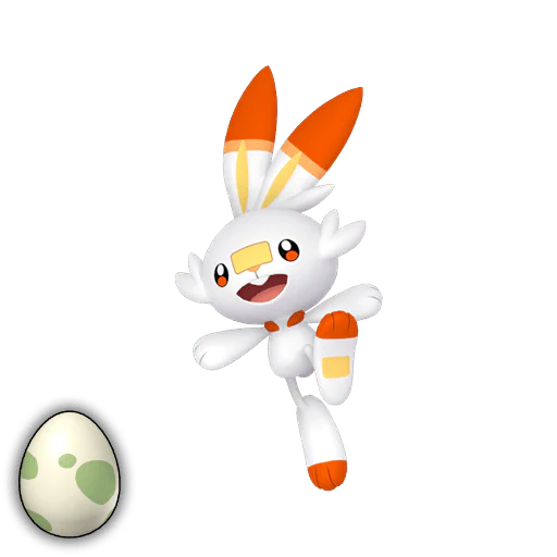 #0813 Scorbunny Egg [Sword & Shield] - Image 2