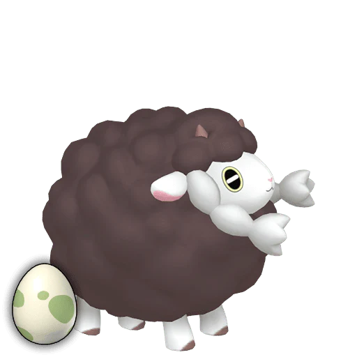 #0831 Wooloo Egg [Sword & Shield]