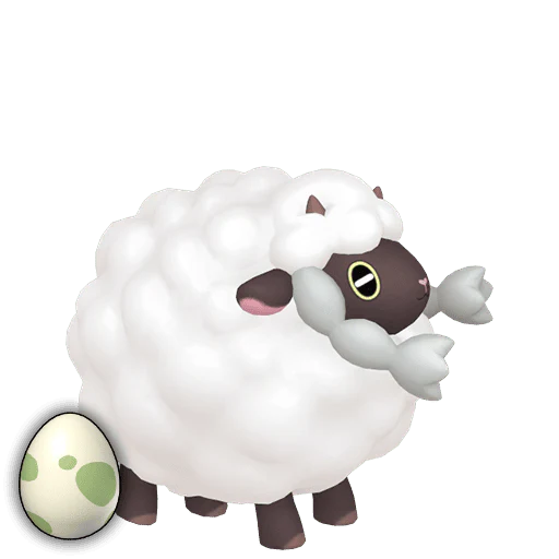 #0831 Wooloo Egg [Sword & Shield] - Image 2
