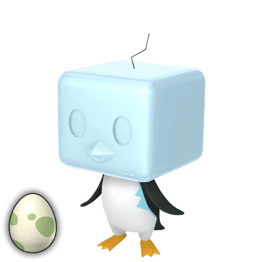 #0875 Eiscue Egg [Scarlet & Violet] - Image 2