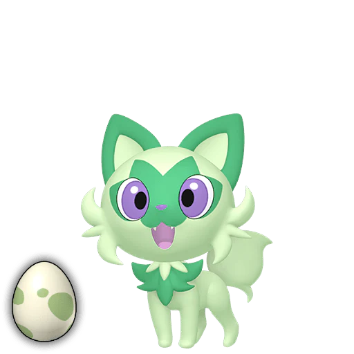 #0906 Sprigatito Egg [Scarlet & Violet]