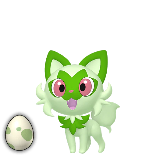 #0906 Sprigatito Egg [Scarlet & Violet] - Image 2