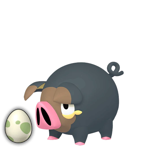 #0915 Lechonk Egg [Scarlet & Violet] - Image 2