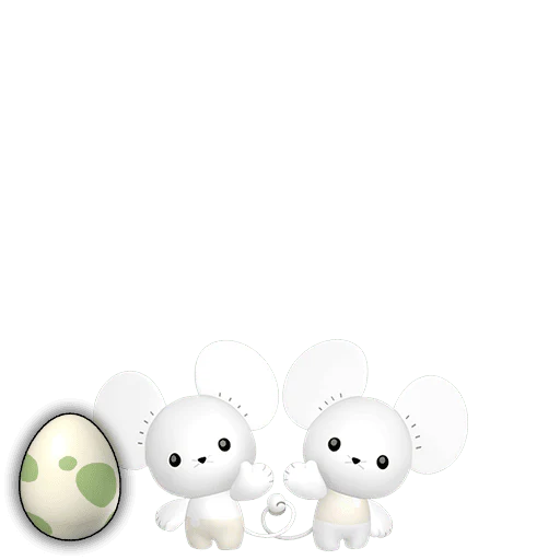 #0924 Tandemaus Egg [Scarlet & Violet]