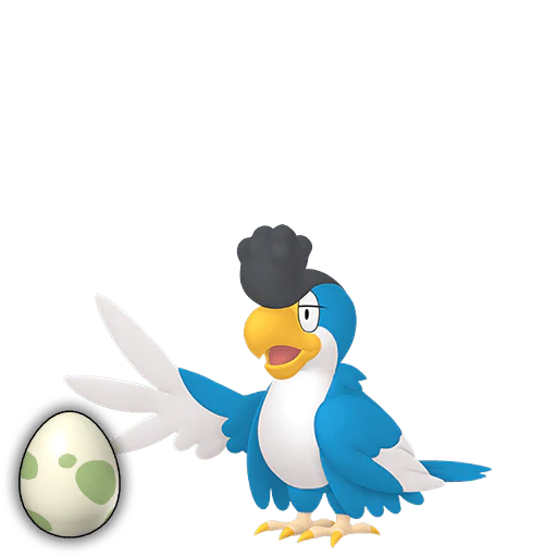 #0931-1 Squawkabilly-Blue Egg [Scarlet & Violet] - Image 2