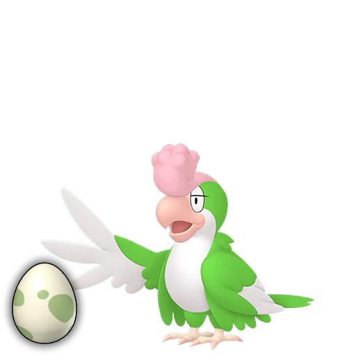 #0931 Squawkabilly Egg [Scarlet & Violet]