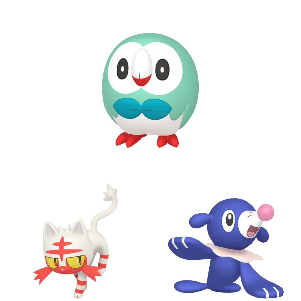 Alola Starters Bundle [Scarlet & Violet]