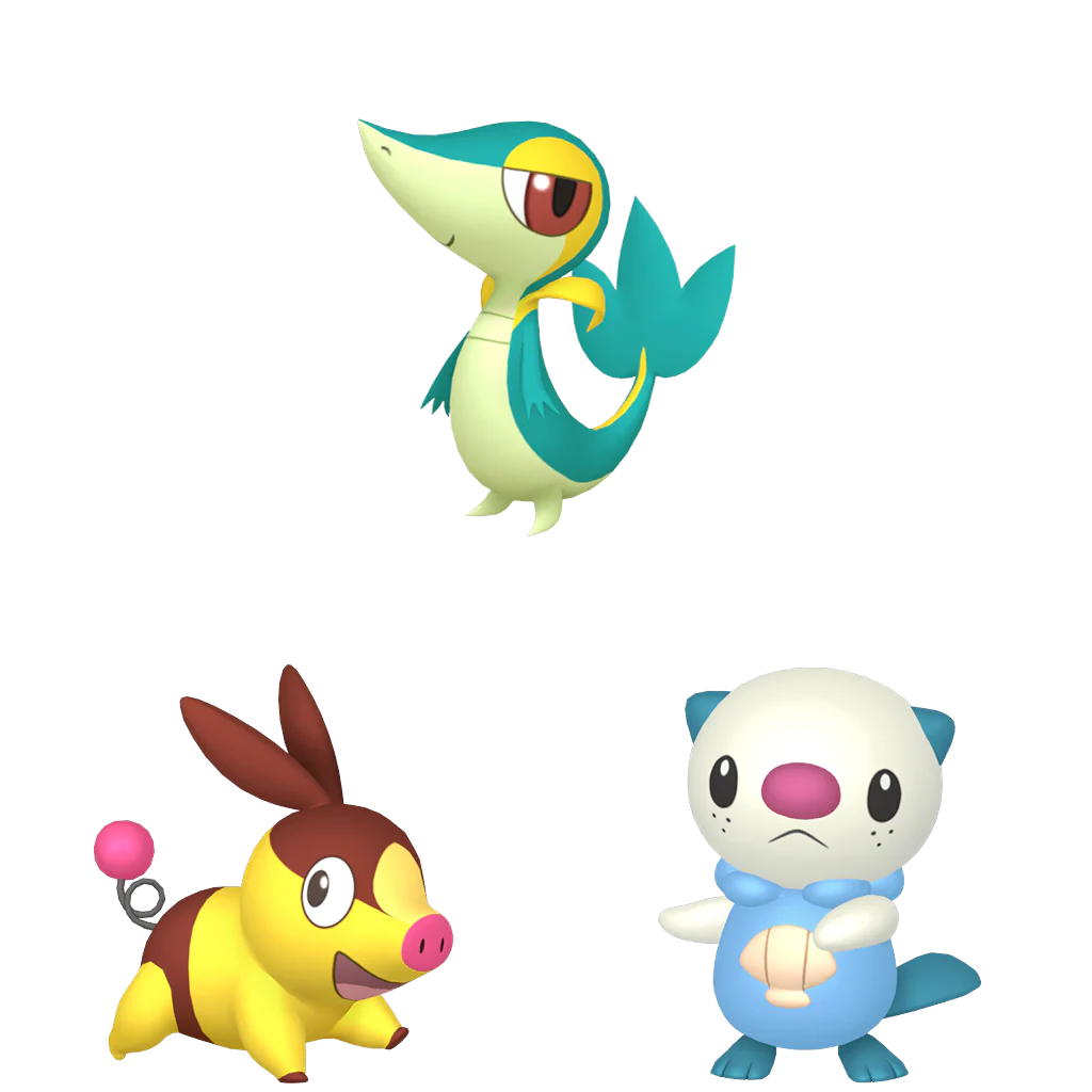 Unova Starters Bundle [Scarlet & Violet]